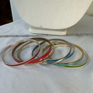 Bunch of colorful bangles